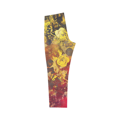 flowers Capri Legging (Model L02)