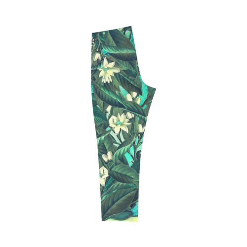 flowers Capri Legging (Model L02)