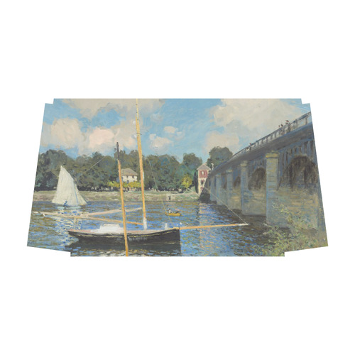 Claude Monet Bridge at Argenteuil Classic Travel Bag (Model 1643) Remake