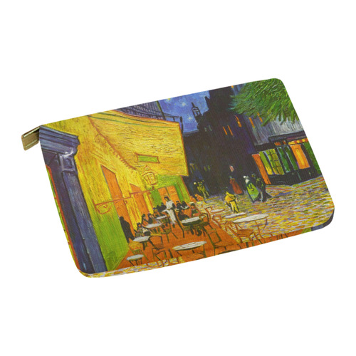 Van Gogh Cafe Terrace At Night Carry-All Pouch 12.5''x8.5''