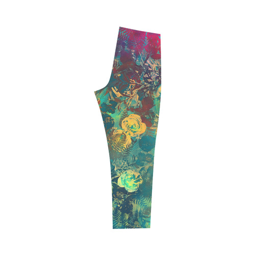 flowers Capri Legging (Model L02)