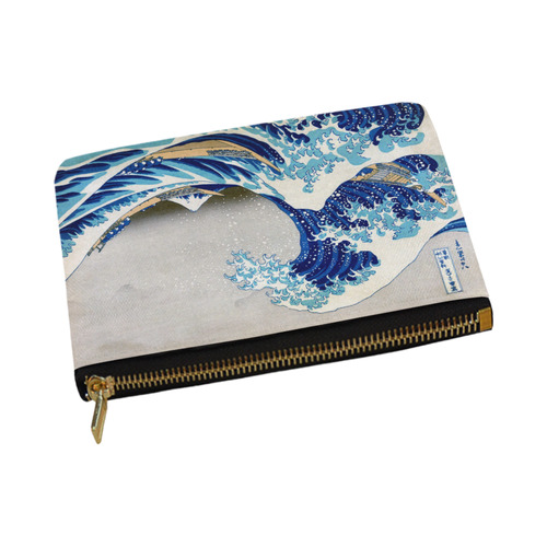 Great Wave Off Kanagawa Hokusai Carry-All Pouch 12.5''x8.5''