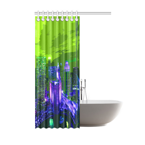Chicago PopArt 20161105 Shower Curtain 48"x72"