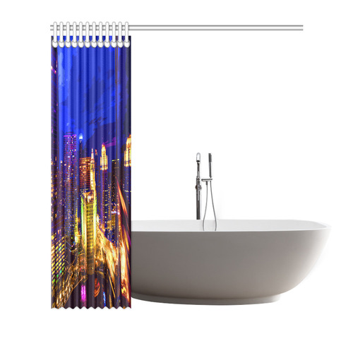 Chicago PopArt 20161112 Shower Curtain 66"x72"