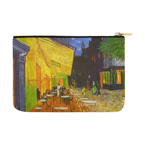 Van Gogh Cafe Terrace At Night Carry-All Pouch 12.5''x8.5''