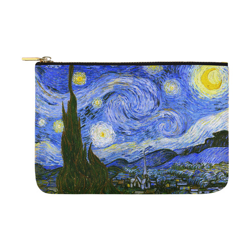 Van Gogh Starry Night Carry-All Pouch 12.5''x8.5''