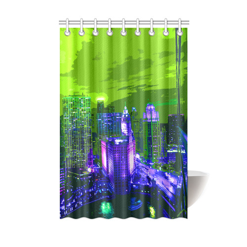 Chicago PopArt 20161105 Shower Curtain 48"x72"