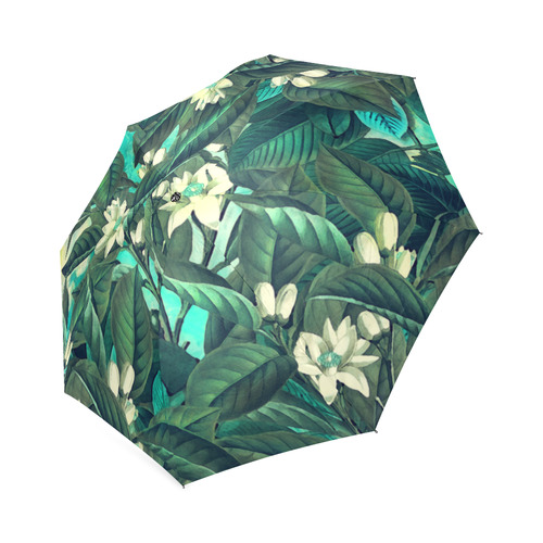 flowers Foldable Umbrella (Model U01)