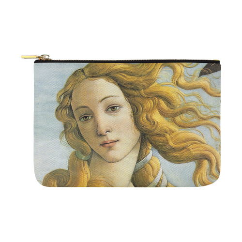 Botticelli Birth of Venus Fine Art Carry-All Pouch 12.5''x8.5''