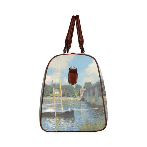 Claude Monet Bridge at Argenteuil Waterproof Travel Bag/Small (Model 1639)