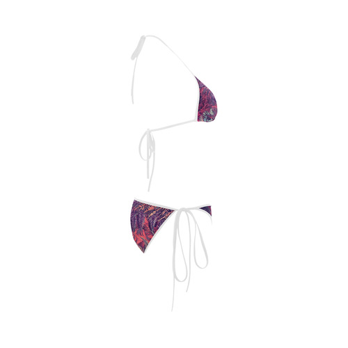 flowers Custom Bikini Swimsuit