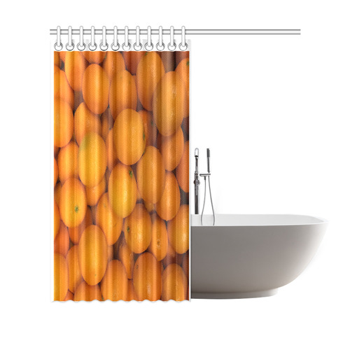 Life gives you oranges shower curtain Shower Curtain 69"x70"