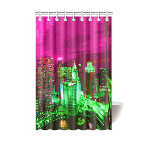 Chicago PopArt 20161109 Shower Curtain 48"x72"