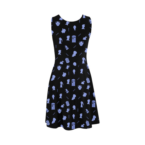 Dr Who Blue Atalanta Sundress (Model D04)