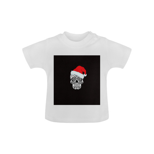 christmas skull 2 Baby Classic T-Shirt (Model T30)