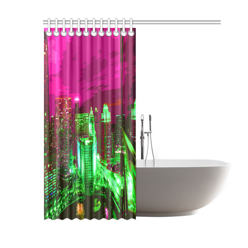 Chicago PopArt 20161109 Shower Curtain 60"x72"