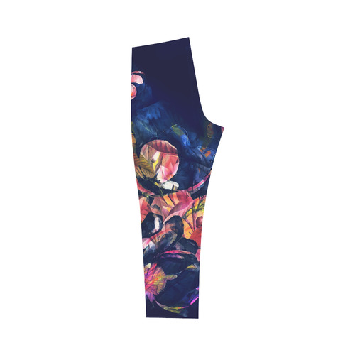 flowers Capri Legging (Model L02)