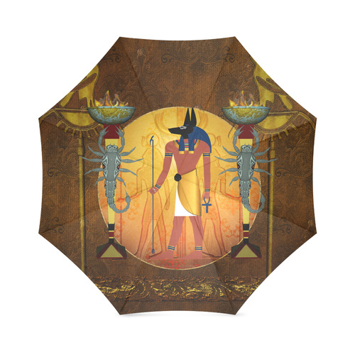 Anubis the egyptian god Foldable Umbrella (Model U01)