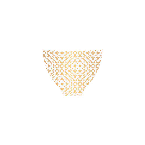 octengon gold mask Custom Bikini Swimsuit (Model S01)