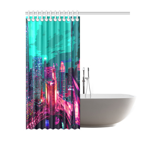 Chicago PopArt 20161102 Shower Curtain 60"x72"