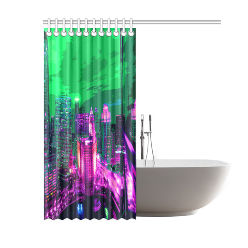 Chicago PopArt 20161103 Shower Curtain 60"x72"