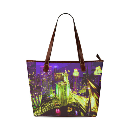 Chicago PopArt 20161111 Shoulder Tote Bag (Model 1646)