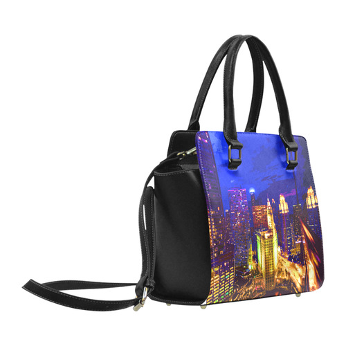 Chicago PopArt 20161112 Classic Shoulder Handbag (Model 1653)