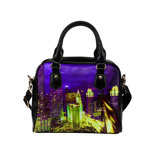 Chicago PopArt 20161111 Shoulder Handbag (Model 1634)