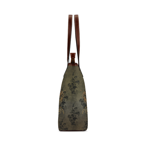 The all seeing eye, vintage background Shoulder Tote Bag (Model 1646)