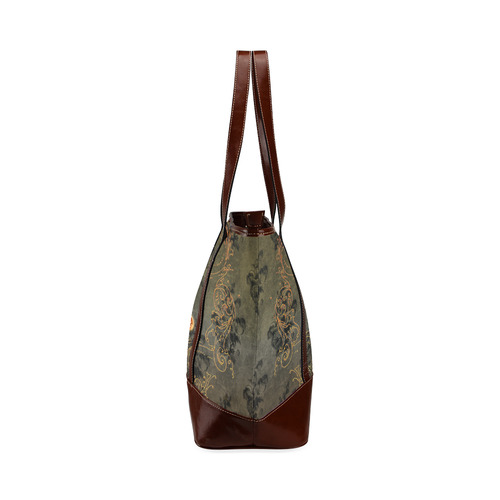 The all seeing eye, vintage background Tote Handbag (Model 1642)
