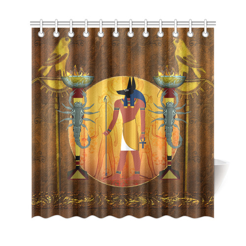 Anubis the egyptian god Shower Curtain 69"x72"