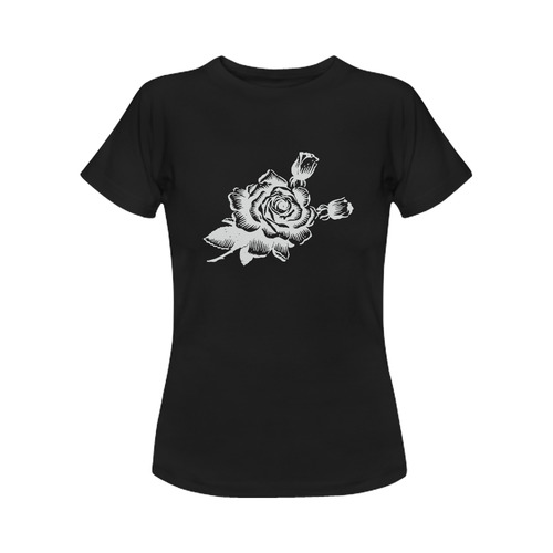Texas Rose Women's Classic T-Shirt (Model T17）