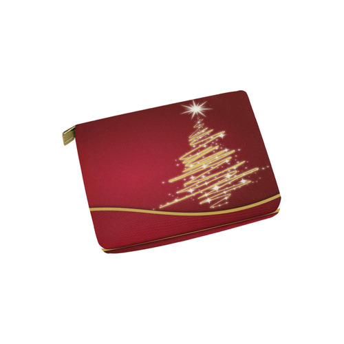 christmas tree red Carry-All Pouch 6''x5''