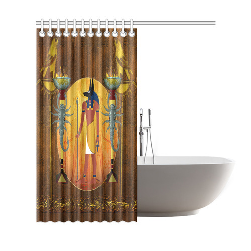 Anubis the egyptian god Shower Curtain 69"x72"