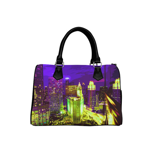 Chicago PopArt 20161111 Boston Handbag (Model 1621)