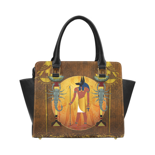Anubis the egyptian god Classic Shoulder Handbag (Model 1653)