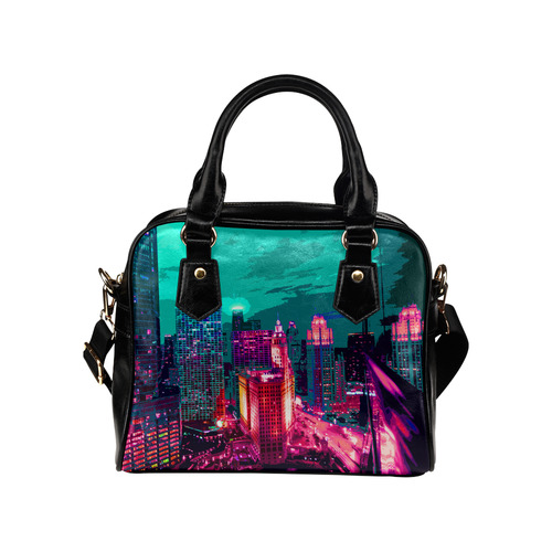 Chicago PopArt 20161102 Shoulder Handbag (Model 1634)