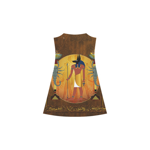 Anubis the egyptian god Alcestis Slip Dress (Model D05)