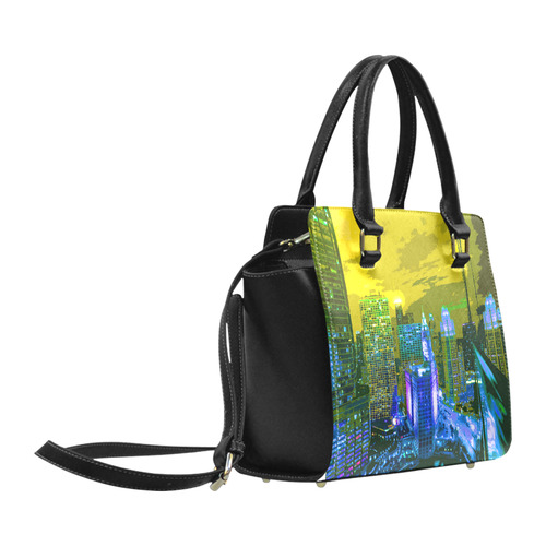 Chicago PopArt 20161106 Classic Shoulder Handbag (Model 1653)