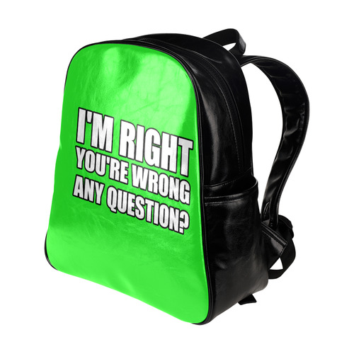 i'm right Multi-Pockets Backpack (Model 1636)