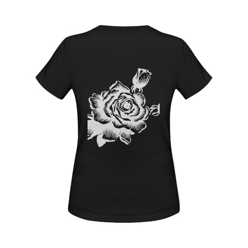 Texas Rose Women's Classic T-Shirt (Model T17）