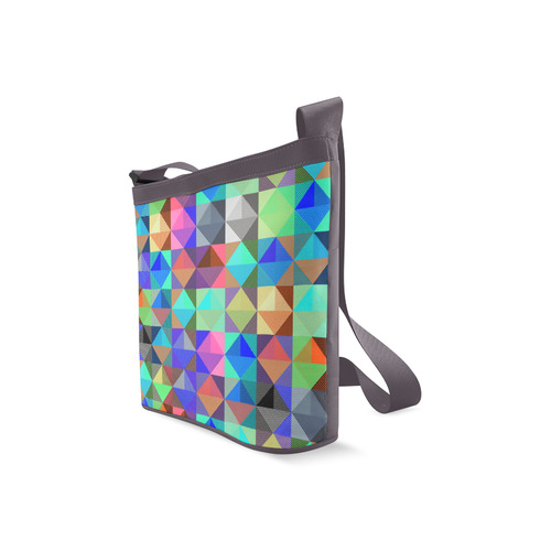 Old fashion designers bag with Triangles / NEW PARTICLE DESIGN in our Shop! Crossbody Bags (Model 1613)