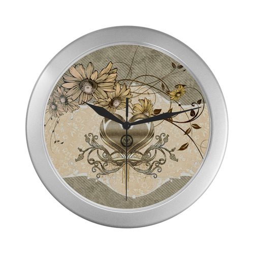 Wunderful heart with flowers