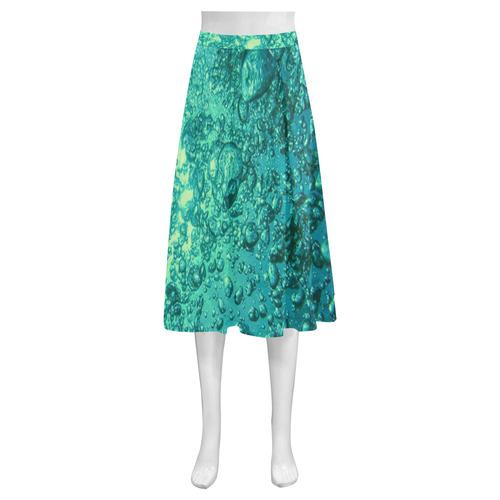 under water 3 Mnemosyne Women's Crepe Skirt (Model D16)