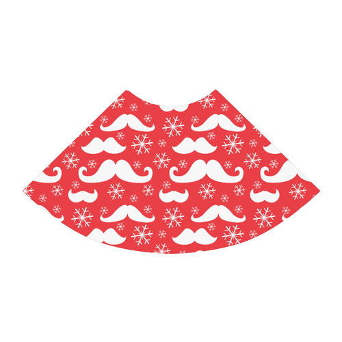 Holiday Snowflakes and Mustaches Atalanta Sundress (Model D04)