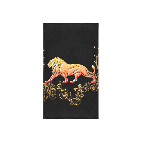 Awesome lion in gold and black Custom Towel 16"x28"
