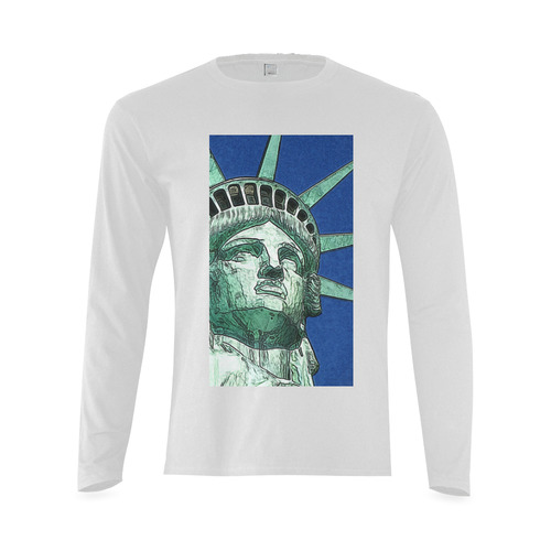 Liberty 20161101 Sunny Men's T-shirt (long-sleeve) (Model T08)