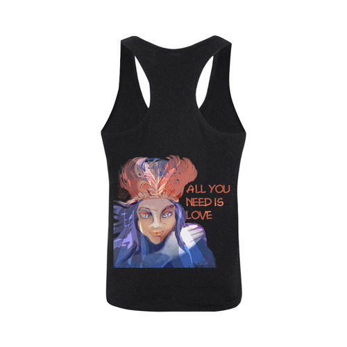 Womanlove Men's I-shaped Tank Top (Model T32)