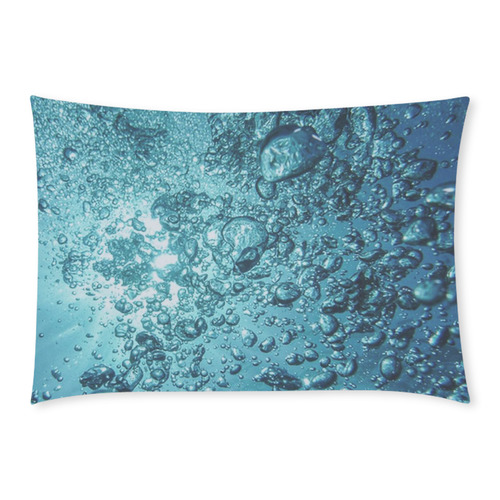 under water 1 Custom Rectangle Pillow Case 20x30 (One Side)