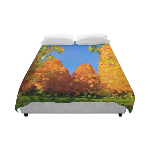 Park, oil painting Duvet Cover 86"x70" ( All-over-print)